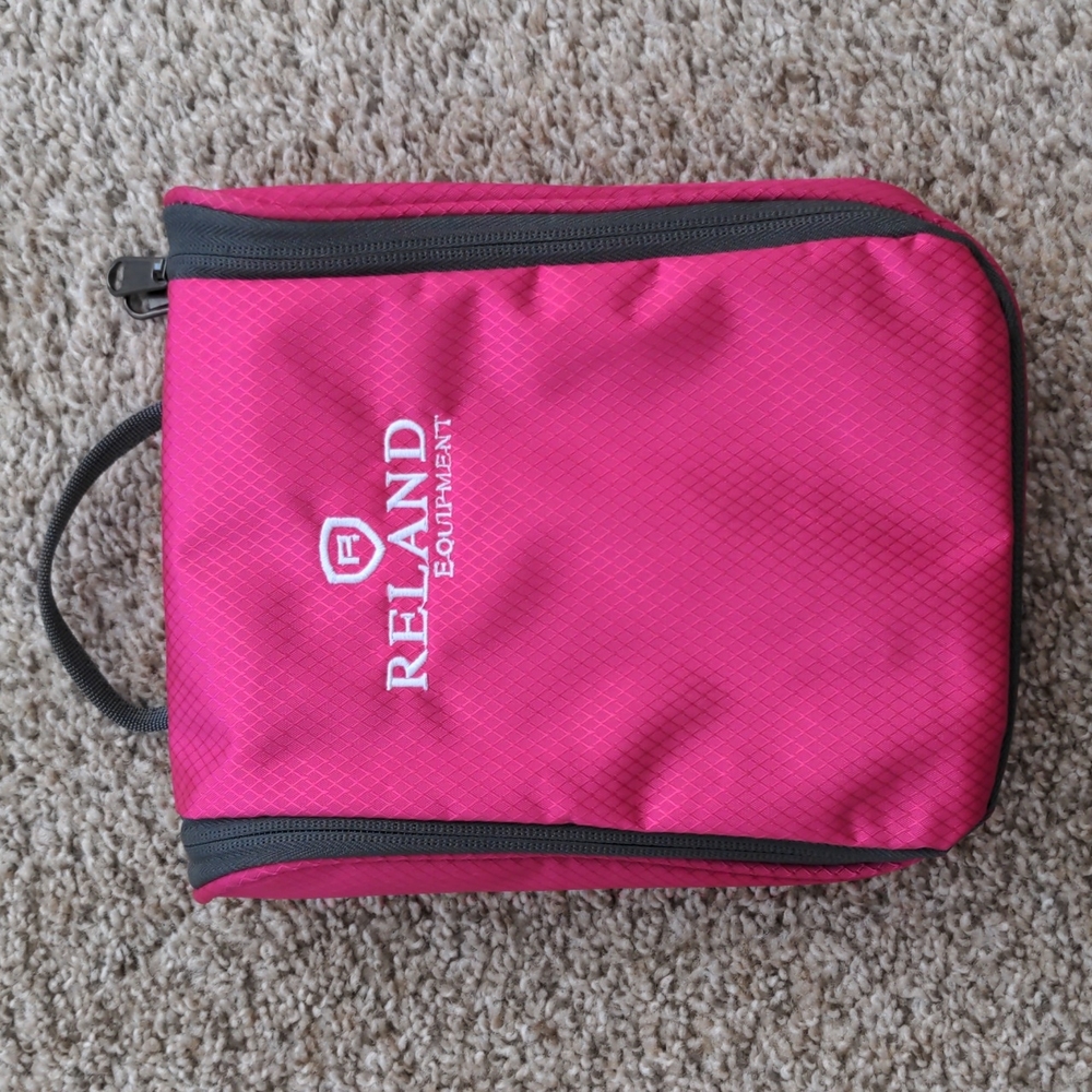 Hanging toiletry bag